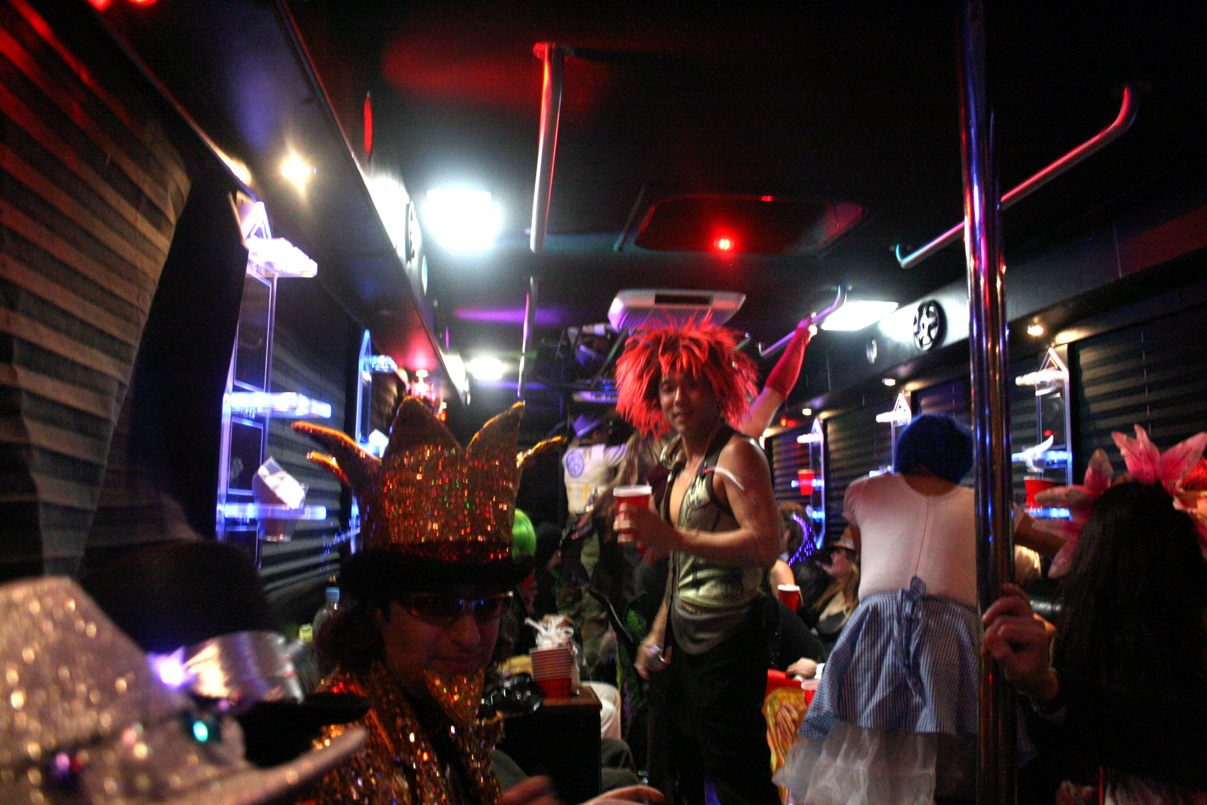 Private New Years Eve party bus event, New York City